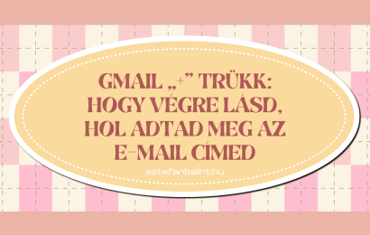 gmail plusz trükk